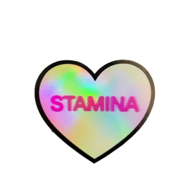 Holographic Heart Sticker